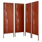 VEVOR Metal Privacy Screen, 50 x 160 cm Ανεξάρτητος Μοντέρνος φράχτης Privacy, Πάνελ διαχωρισμού κήπου με εκτεταμένους πάσσαλους εδάφους & πλάκα από ανθρακούχο χάλυβα, ανεξάρτητο εξωτερικό διαχωριστικό για κήπο, εσωτερικό