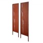 VEVOR Metal Privacy Screen, 50 x 160 cm Ανεξάρτητος Μοντέρνος φράχτης Privacy, Πάνελ διαχωρισμού κήπου με εκτεταμένους πάσσαλους εδάφους & πλάκα από ανθρακούχο χάλυβα, ανεξάρτητο εξωτερικό διαχωριστικό για κήπο, εσωτερικό