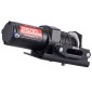 VEVOR 1134 kg Ηλεκτρικό βαρούλκο, βαρούλκο 12V DC ATV/UTV με Φ4,8 mm x 12 m Συνθετικό Σχοινί & Ενσύρματο Τηλεχειριστήριο, IP55 Αδιάβροχο, Πλάκα στήριξης Fairlead περίβλημα αλουμινίου για ρυμούλκηση ATV, μαύρο