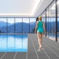 VEVOR Δάπεδο Αποστράγγισης, 90 x 1500 cm, Αντιολισθητικό Επαγγελματικό Χαλάκι PVC, Υγρό Χώρο Αποστράγγισης Νερού Splash Ματ Κοίλο Ρολό Πόρτας, για Εξωτερικό Εσωτερικό Εστιατόριο Πισίνα Αίθριο Μπάνιο Μπάνιο, Μαύρο