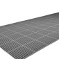 VEVOR Δάπεδο Αποστράγγισης, 90 x 1500 cm, Αντιολισθητικό Επαγγελματικό Χαλάκι PVC, Υγρό Χώρο Αποστράγγισης Νερού Splash Ματ Κοίλο Ρολό Πόρτας, για Εξωτερικό Εσωτερικό Εστιατόριο Πισίνα Αίθριο Μπάνιο Μπάνιο, Μαύρο