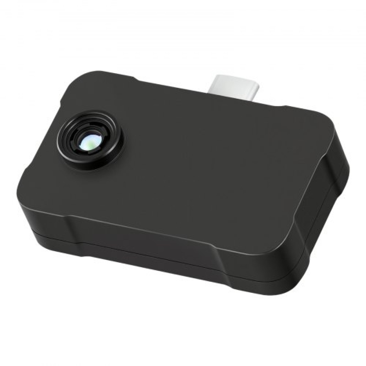 Θερμική κάμερα VEVOR για Android & iOS, 512 x 384 Super Resolution, 25 HZ Rate Refresh Rate Infrared Thermal Imager for Smartphone Tablets, 256 x 192 IR Resolution, -20°C έως 550°C & 6 Color Palettes