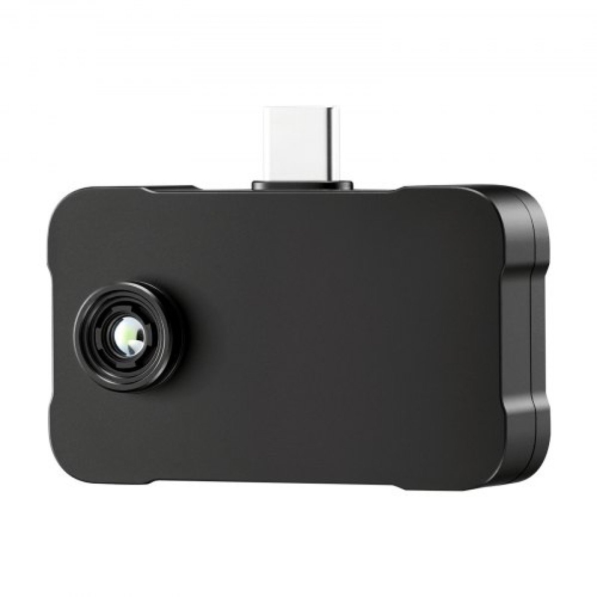 Θερμική κάμερα VEVOR για Android & iOS, 512 x 384 Super Resolution, 25 HZ Rate Refresh Rate Infrared Thermal Imager for Smartphone Tablets, 256 x 192 IR Resolution, -20°C έως 550°C & 6 Color Palettes