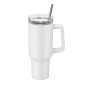 VEVOR Sublimation Tumblers, 8 Pack, 1183 mL Tumblers Bulk with Handle, Ανοξείδωτα κύπελλα εξάχνωσης με καπάκι και καλαμάκια, διπλό μονωμένο κάλυμμα ποτηριού, για εξατομικευμένη προσαρμογή DIY