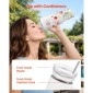 VEVOR Sublimation Tumblers, 8 Pack, 1183 mL Tumblers Bulk with Handle, Ανοξείδωτα κύπελλα εξάχνωσης με καπάκι και καλαμάκια, διπλό μονωμένο κάλυμμα ποτηριού, για εξατομικευμένη προσαρμογή DIY
