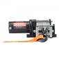 VEVOR 1360 kg Ηλεκτρικό βαρούλκο, βαρούλκο 12V DC ATV/UTV με Φ5 mm x 12 m ατσάλινο συρματόσχοινο & ενσύρματο τηλεχειριστήριο, IP55 αδιάβροχο, Πλάκα στήριξης Fairlead περίβλημα αλουμινίου για ρυμούλκηση ATV, μαύρο