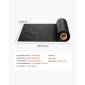 VEVOR Weed Barrier Fabric Heavy Duty, 0,4 x 30,5m 90,7g Landscape Fabric, Woven Weed Blocker Fabrics, Garden Fabrics Weeds Barrier, Weeds Control Ground Cover, Geotextile Webbing, Gardening Mat, Black