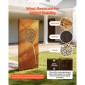 VEVOR Metal Privacy Screen, 61 x 160 cm Ανεξάρτητος Μοντέρνος φράχτης Privacy, Πάνελ διαχωρισμού κήπου με εκτεταμένους πάσσαλους εδάφους & χαλύβδινη πλάκα, ανεξάρτητο εξωτερικό διαχωριστικό για κήπο, αυλή, τοίχο