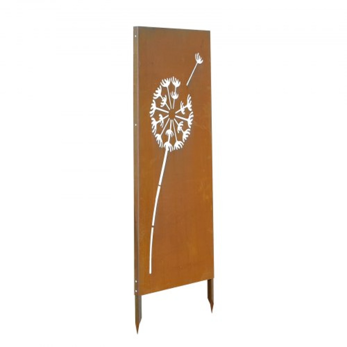 VEVOR Metal Privacy Screen, 61 x 160 cm Ανεξάρτητος Μοντέρνος φράχτης Privacy, Πάνελ διαχωρισμού κήπου με εκτεταμένους πάσσαλους εδάφους & χαλύβδινη πλάκα, ανεξάρτητο εξωτερικό διαχωριστικό για κήπο, αυλή, τοίχο