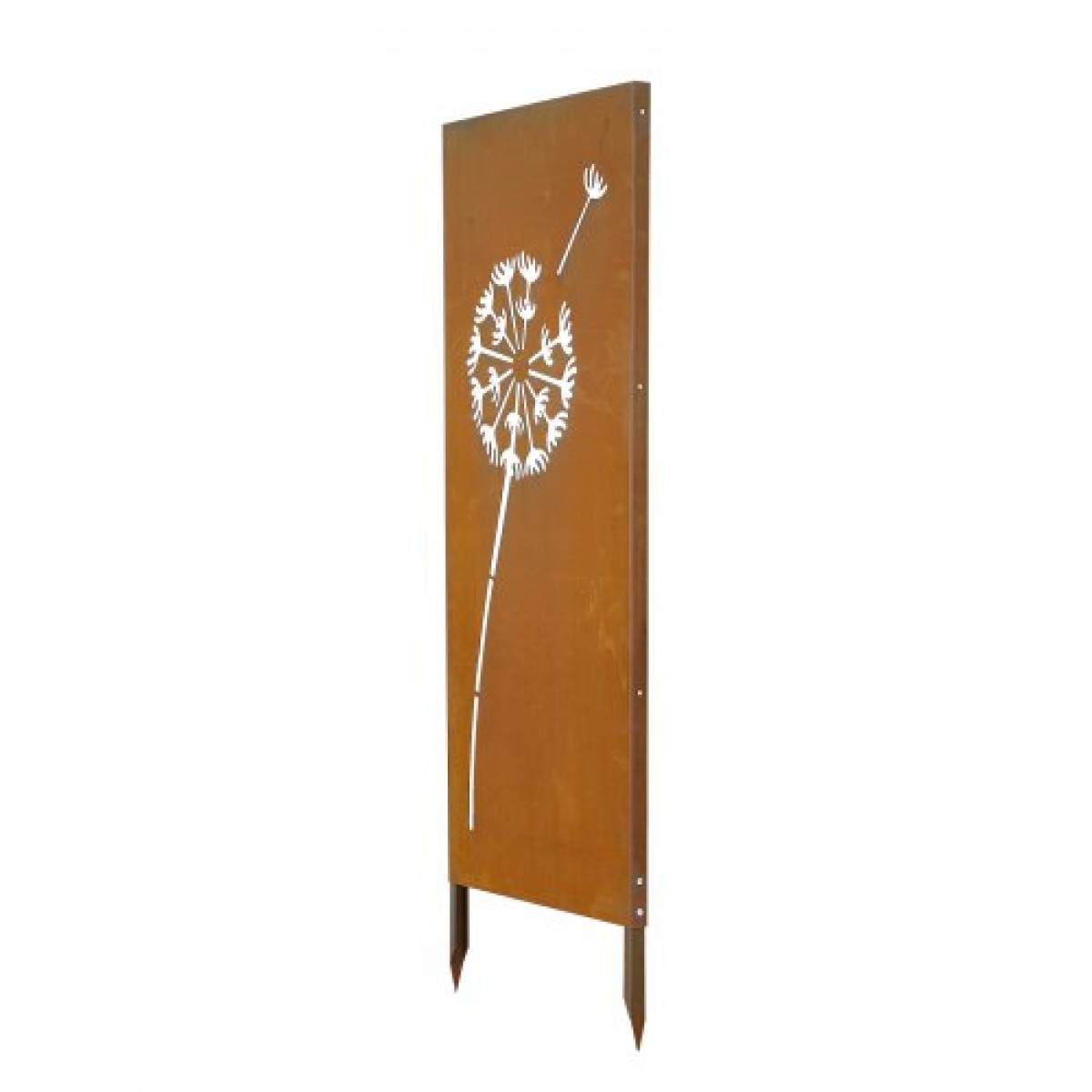 VEVOR Metal Privacy Screen, 61 x 160 cm Ανεξάρτητος Μοντέρνος φράχτης Privacy, Πάνελ διαχωρισμού κήπου με εκτεταμένους πάσσαλους εδάφους & χαλύβδινη πλάκα, ανεξάρτητο εξωτερικό διαχωριστικό για κήπο, αυλή, τοίχο
