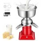 VEVOR Electric Milk Cream Separator, 60L/H Output 10500RPM Milk Cream Crifugal Separator, 304 Ανοξείδωτο Ατσάλι Γίδινο Αγελαδινό Γάλα Διαχωριστική Μηχανή με Χωρητικότητα μπολ 4,5L (40W, 100-240V)