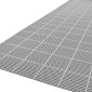 VEVOR Δάπεδο Αποστράγγισης, 90 x 1500 cm, Αντιολισθητικό Επαγγελματικό Χαλάκι PVC, Υγρό Χώρο Αποστράγγισης Νερού Splash Ματ Κοίλο Ρολό Πόρτας, για Εξωτερικό Εσωτερικό Εστιατόριο Πισίνα Αίθριο Μπάνιο Μπάνιο, Γκρι