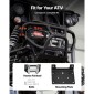 VEVOR 2041 kg Ηλεκτρικό βαρούλκο, βαρούλκο 12V DC ATV/UTV με Φ6 mm x 12 m ατσάλινο συρματόσχοινο, ασύρματο & ενσύρματο τηλεχειριστήριο, IP54 αδιάβροχο, πλάκα στήριξης Roller Fairlead για ρυμούλκηση ATV UTV εκτός δρόμου