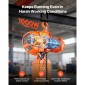 Ηλεκτρικό ανυψωτικό αλυσίδας VEVOR 500 kg, Ύψος ανύψωσης 6 m, Τριφασικός γερανός με ασύρματο 100 m & ενσύρματο τηλεχειριστήριο 4,5 m, μονή αλυσίδα G80 για εργοστάσια, αποθήκες, γκαράζ