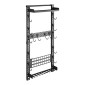 Βάση τοίχου VEVOR Gun Rack, Heavy Duty Steel, Indoor Rifle Shotgun Rack with Magazine Holt, Panel MOLLE, Gun Accessories Display Storage Storage, Hold μέχρι 5 τουφέκια ή κυνηγετικά όπλα, για τακτικό εξοπλισμό