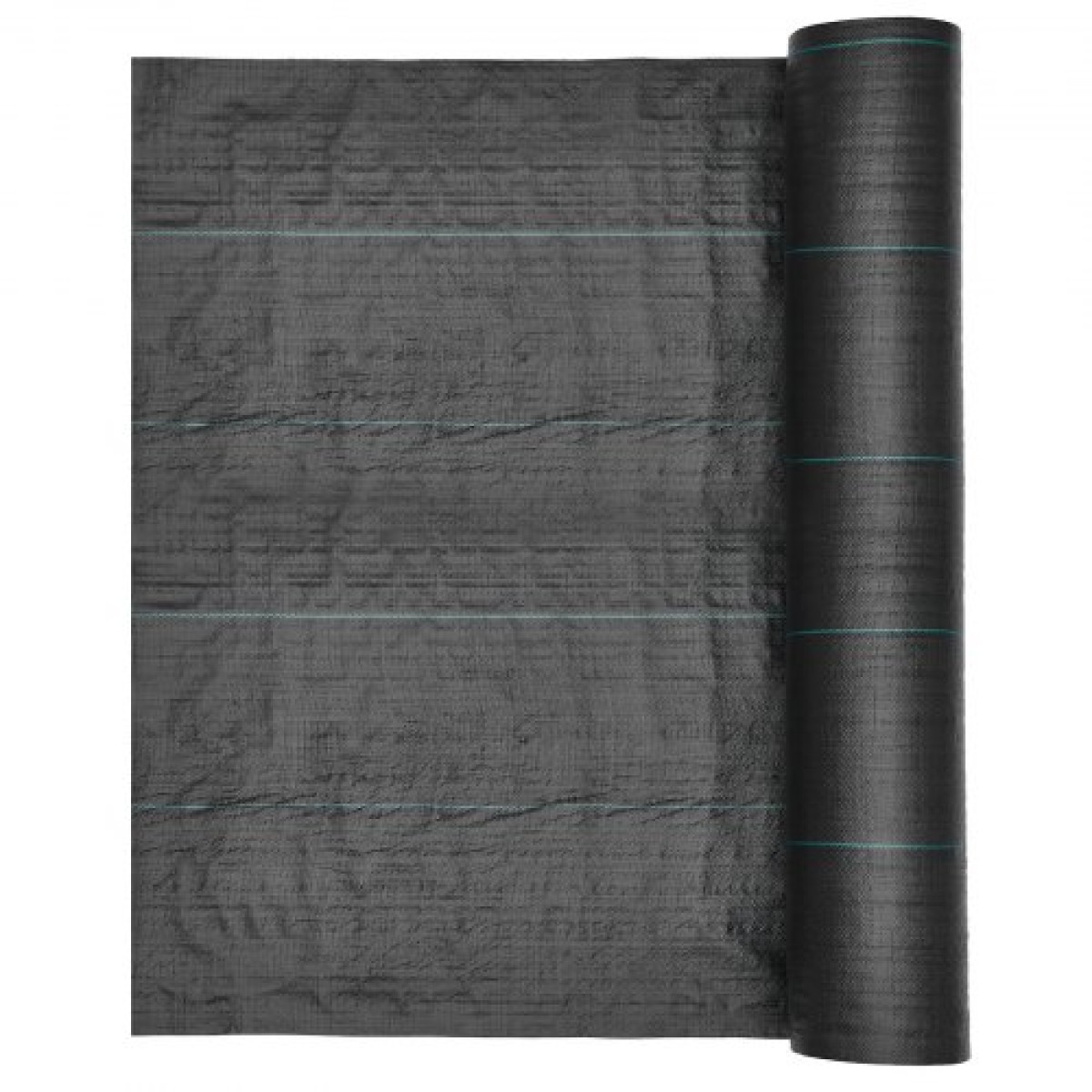 VEVOR Weed Barrier Fabric Heavy Duty, 4x35,1m 99,2g Landscape Fabric, Woven Weed Blocker Fabrics, Garden Fabrics Weeds Barrier, Weeds Control Ground Cover, Geotextile Webbing, Gardening Mat, Black