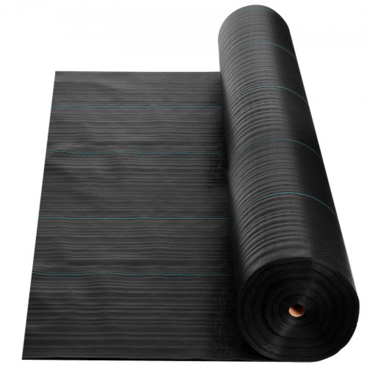 VEVOR Weed Barrier Fabric Heavy Duty, 4x35,1m 99,2g Landscape Fabric, Woven Weed Blocker Fabrics, Garden Fabrics Weeds Barrier, Weeds Control Ground Cover, Geotextile Webbing, Gardening Mat, Black
