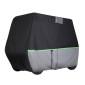Κάλυμμα VEVOR Golf Cart, Full Coverage 2+2/4 Passenger Golf Cart, 600D αδιάβροχο Oxford Fabric Club Car Cover που ταιριάζει στα περισσότερα Carts Club Car, Yamaha, EZGO, Honda, PU Coating & Three Zipper Doors