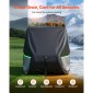 Κάλυμμα VEVOR Golf Cart, Full Coverage 2+2/4 Passenger Golf Cart, 600D αδιάβροχο Oxford Fabric Club Car Cover που ταιριάζει στα περισσότερα Carts Club Car, Yamaha, EZGO, Honda, PU Coating & Three Zipper Doors