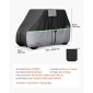 Κάλυμμα VEVOR Golf Cart, Full Coverage 2+2/4 Passenger Golf Cart, 600D αδιάβροχο Oxford Fabric Club Car Cover που ταιριάζει στα περισσότερα Carts Club Car, Yamaha, EZGO, Honda, PU Coating & Three Zipper Doors