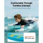 VEVOR 1055mm Bodyboard, Body Board Trainer με EPS Foam Core & Wrist Leash, UV-Resistant Bodyboard για αρχάριους, νέους έως 82 κιλά