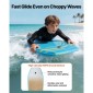 VEVOR 1055mm Bodyboard, Body Board Trainer με EPS Foam Core & Wrist Leash, UV-Resistant Bodyboard για αρχάριους, νέους έως 82 κιλά