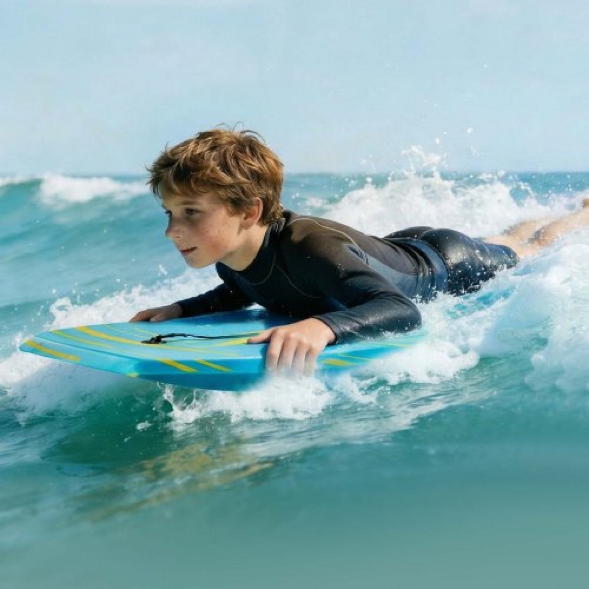 VEVOR 1055mm Bodyboard, Body Board Trainer με EPS Foam Core & Wrist Leash, UV-Resistant Bodyboard για αρχάριους, νέους έως 82 κιλά