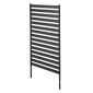 VEVOR Metal Privacy Screen, 96 x 152,4cm Ανεξάρτητος Μοντέρνος φράχτης Privacy, Διαιρέτης κήπου με εκτεταμένους πάσσαλους εδάφους & ρυθμιζόμενο ύψος πάνελ, ανεξάρτητο εξωτερικό διαχωριστικό για κήπο, εσωτερικό