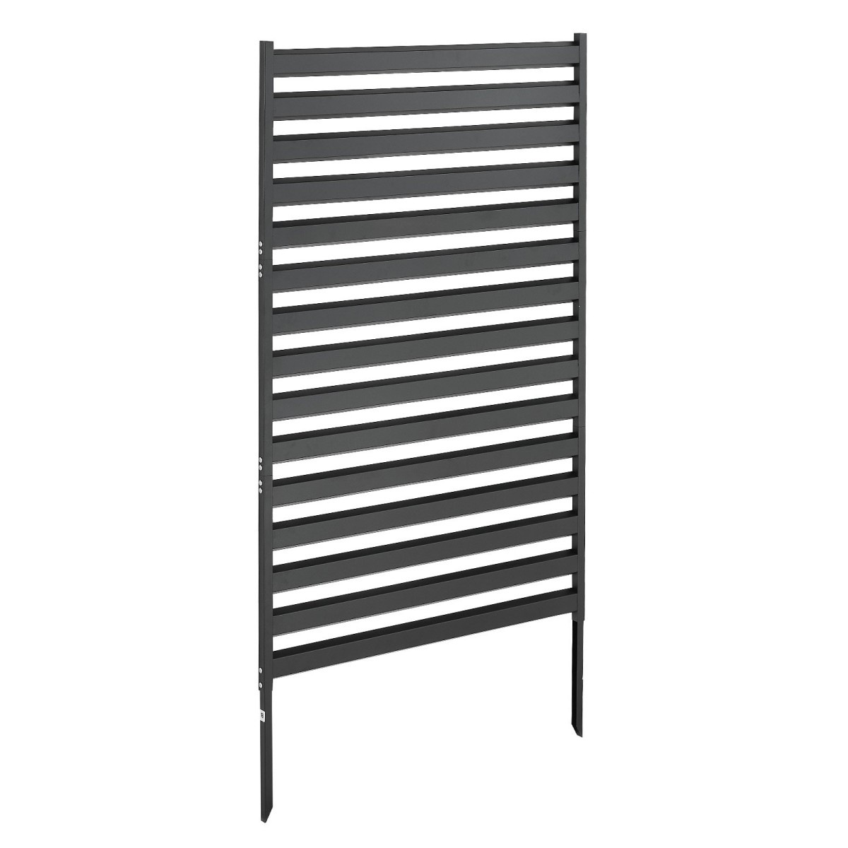 VEVOR Metal Privacy Screen, 96 x 152,4cm Ανεξάρτητος Μοντέρνος φράχτης Privacy, Διαιρέτης κήπου με εκτεταμένους πάσσαλους εδάφους & ρυθμιζόμενο ύψος πάνελ, ανεξάρτητο εξωτερικό διαχωριστικό για κήπο, εσωτερικό