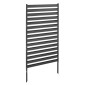 VEVOR Metal Privacy Screen, 96 x 152,4cm Ανεξάρτητος Μοντέρνος φράχτης Privacy, Διαιρέτης κήπου με εκτεταμένους πάσσαλους εδάφους & ρυθμιζόμενο ύψος πάνελ, ανεξάρτητο εξωτερικό διαχωριστικό για κήπο, εσωτερικό