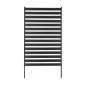 VEVOR Metal Privacy Screen, 96 x 152,4cm Ανεξάρτητος Μοντέρνος φράχτης Privacy, Διαιρέτης κήπου με εκτεταμένους πάσσαλους εδάφους & ρυθμιζόμενο ύψος πάνελ, ανεξάρτητο εξωτερικό διαχωριστικό για κήπο, εσωτερικό