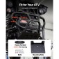 VEVOR 1587 kg Ηλεκτρικό βαρούλκο, βαρούλκο 12V DC ATV/UTV με Φ5,5 mm x 10 m Συνθετικό Σχοινί & Ενσύρματο Τηλεχειριστήριο, IP55 Αδιάβροχο, Πλάκα στήριξης Fairlead περίβλημα αλουμινίου για ρυμούλκηση ATV, μαύρο