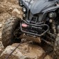 VEVOR 1587 kg Ηλεκτρικό βαρούλκο, βαρούλκο 12V DC ATV/UTV με Φ5,5 mm x 10 m Συνθετικό Σχοινί & Ενσύρματο Τηλεχειριστήριο, IP55 Αδιάβροχο, Πλάκα στήριξης Fairlead περίβλημα αλουμινίου για ρυμούλκηση ATV, μαύρο