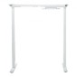 Πλαίσιο VEVOR Standing Desk Σκελετός Διπλού κινητήρα, Ηλεκτρικό Ρυθμιζόμενο μήκος επέκτασης 100-180 cm, 3 Ρυθμίσεις Ύψους Μνήμης Πόδια τραπεζιού όρθια, Sit to Stand Desk Riser Leg Riser for Office Home Base Worksation, Λευκό