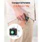 VEVOR Thermal Imaging Camera για Android, 320 x 240 TISR Super Resolution, 25HZ Rate Refresh Rate Infrared Thermal Imager for Smartphone Tablet, 160 x 120 IR Resolution, -20°C to 550°C & 15 Color Palettes