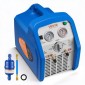 Φορητό μηχάνημα ανάκτησης ψυκτικού VEVOR, 1 HP 220-240V 50Hz Dual Cylinder AC Recovery Machine for Liquid Vapor Refrigerant, 1450 RPM Μονάδα Ανακύκλωσης HVAC για αυτοκίνητα και οικιακά συστήματα κλιματισμού