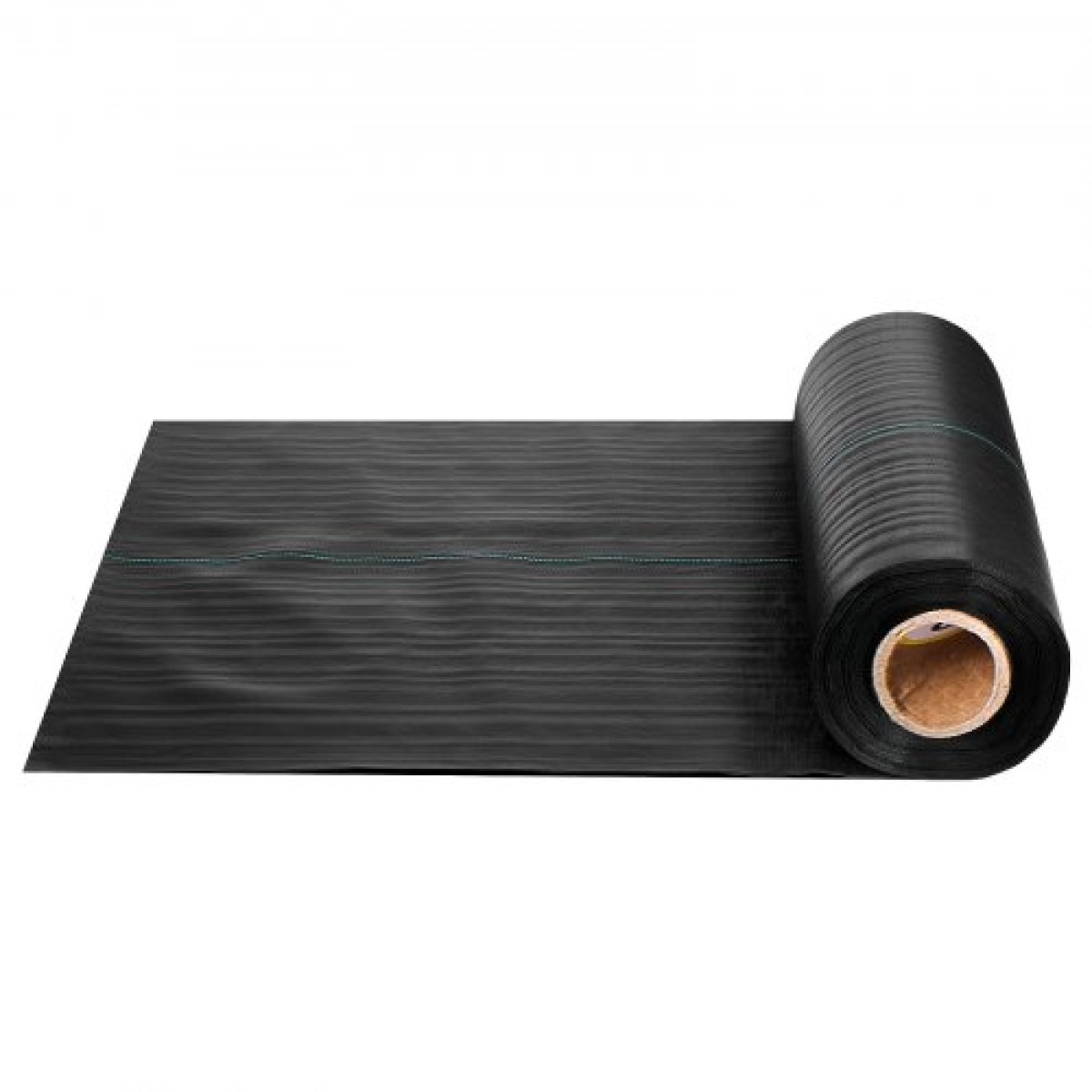 VEVOR Weed Barrier Fabric Heavy Duty, 0,4 x 15,2m 90,7g Landscape Fabric, Woven Weed Blocker Fabrics, Garden Fabrics Weeds Barrier, Weeds Control Ground Cover, Geotextile Webbing, Gardening Mat, Black