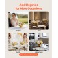 VEVOR 10 ΤΕΜ. Βάζο γάμου με λουλούδια, 12 εκ. ψηλό Mini Flower Table Centralpieces, Μικρό φλοράλ μπολ Διακοσμητικό Εύκολη τοποθέτηση, Βάση πολλαπλών χρήσεων για πάρτι Διακόσμηση σπιτιού, χρυσό