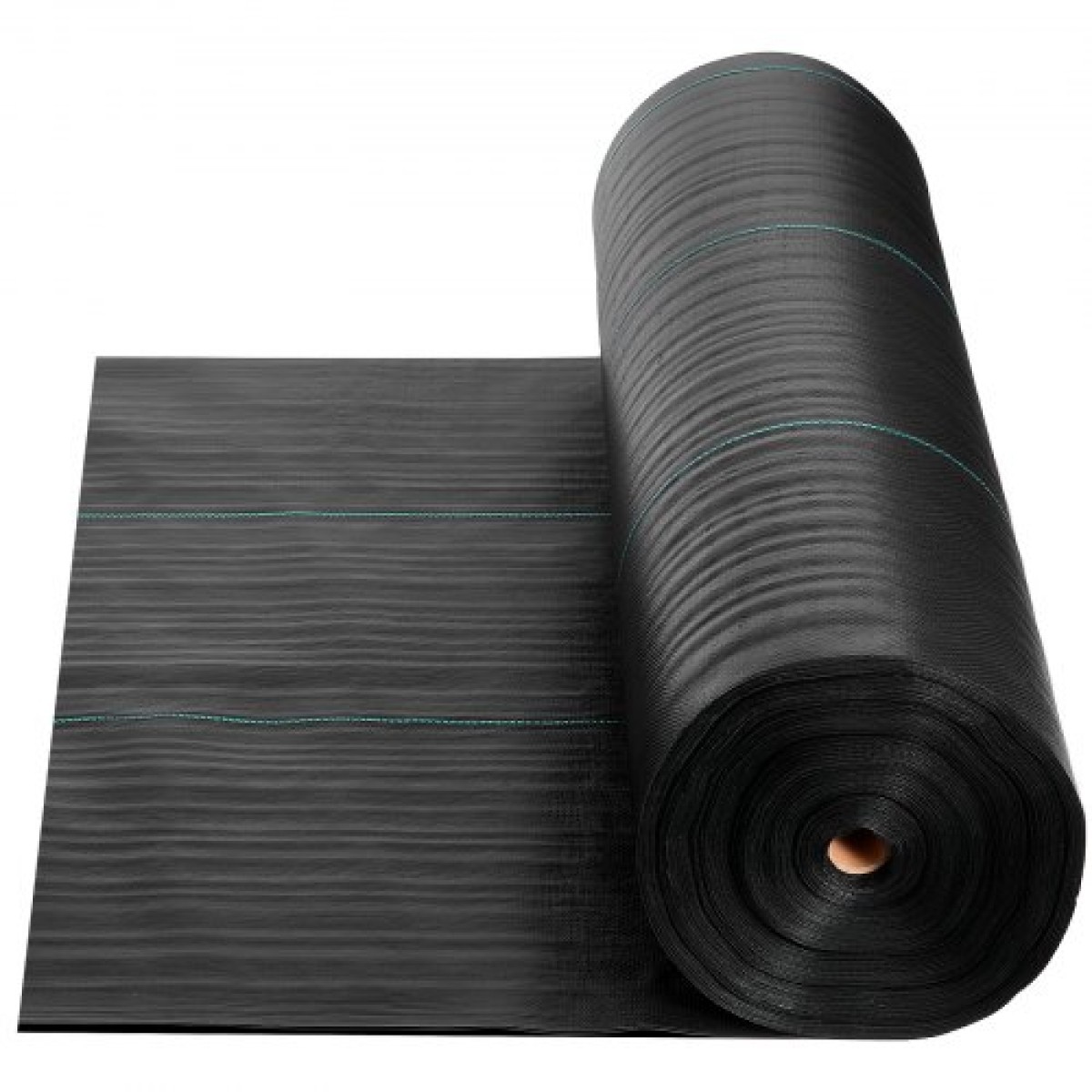 VEVOR Weed Barrier Fabric Heavy Duty, 1,8x76,2m 141,7g Landscape Fabric, Woven Weed Blocker Fabrics, Garden Fabrics Weeds Barrier, Weeds Control Ground Cover, Geotextile Webbing, Gardening Mat, Μαύρο