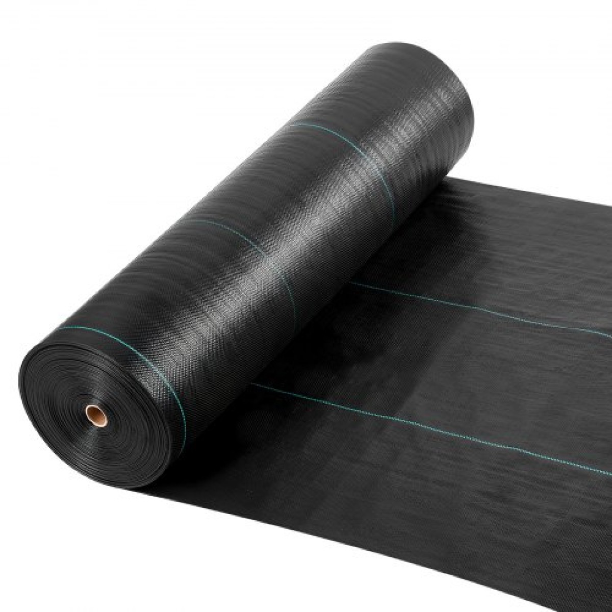 VEVOR Weed Barrier Fabric Heavy Duty, 1,8x76,2m 141,7g Landscape Fabric, Woven Weed Blocker Fabrics, Garden Fabrics Weeds Barrier, Weeds Control Ground Cover, Geotextile Webbing, Gardening Mat, Μαύρο