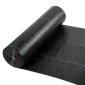 VEVOR Weed Barrier Fabric Heavy Duty, 1,8x76,2m 141,7g Landscape Fabric, Woven Weed Blocker Fabrics, Garden Fabrics Weeds Barrier, Weeds Control Ground Cover, Geotextile Webbing, Gardening Mat, Μαύρο