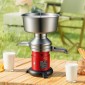VEVOR Electric Milk Cream Separator, 60L/H Output 10500RPM Milk Cream Crifugal Separator, 304 Ανοξείδωτο Ατσάλι Γίδινο Αγελαδινό Γάλα Διαχωριστική Μηχανή με Χωρητικότητα μπολ 4,5L (40W, 100-240V)