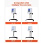 VEVOR Rotary Viscometer Rotor, 1-80 cP, 0# Viscometer Spindle, inox, with Storage case, for NDJ-5S NDJ-8S SNB-2T and LVDV-2T Laboratory Digital Rotary Iscosity Meters, για χαμηλό ιξώδες