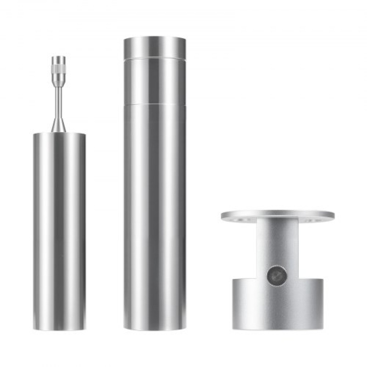 VEVOR Rotary Viscometer Rotor, 1-80 cP, 0# Viscometer Spindle, inox, with Storage case, for NDJ-5S NDJ-8S SNB-2T and LVDV-2T Laboratory Digital Rotary Iscosity Meters, για χαμηλό ιξώδες