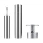 VEVOR Rotary Viscometer Rotor, 1-80 cP, 0# Viscometer Spindle, inox, with Storage case, for NDJ-5S NDJ-8S SNB-2T and LVDV-2T Laboratory Digital Rotary Iscosity Meters, για χαμηλό ιξώδες