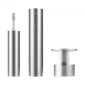 VEVOR Rotary Viscometer Rotor, 1-80 cP, 0# Viscometer Spindle, inox, with Storage case, for NDJ-5S NDJ-8S SNB-2T and LVDV-2T Laboratory Digital Rotary Iscosity Meters, για χαμηλό ιξώδες