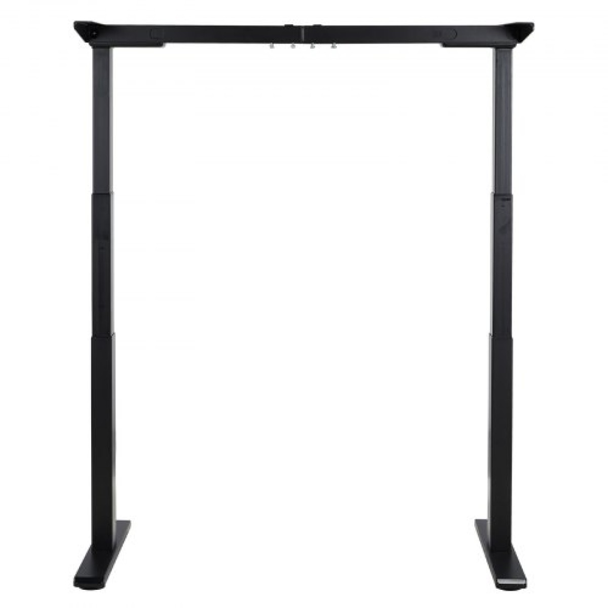 Πλαίσιο VEVOR Standing Desk Σκελετός διπλού κινητήρα, Ηλεκτρικό Ρυθμιζόμενο Μήκος επέκτασης 100-180 cm, 3 Ρυθμίσεις Ύψους Μνήμης Πόδια Τραπέζιου όρθιας στάσης, Επιτραπέζιο Riser Sit to Stand για Office Home Base Worksation, Μαύρο