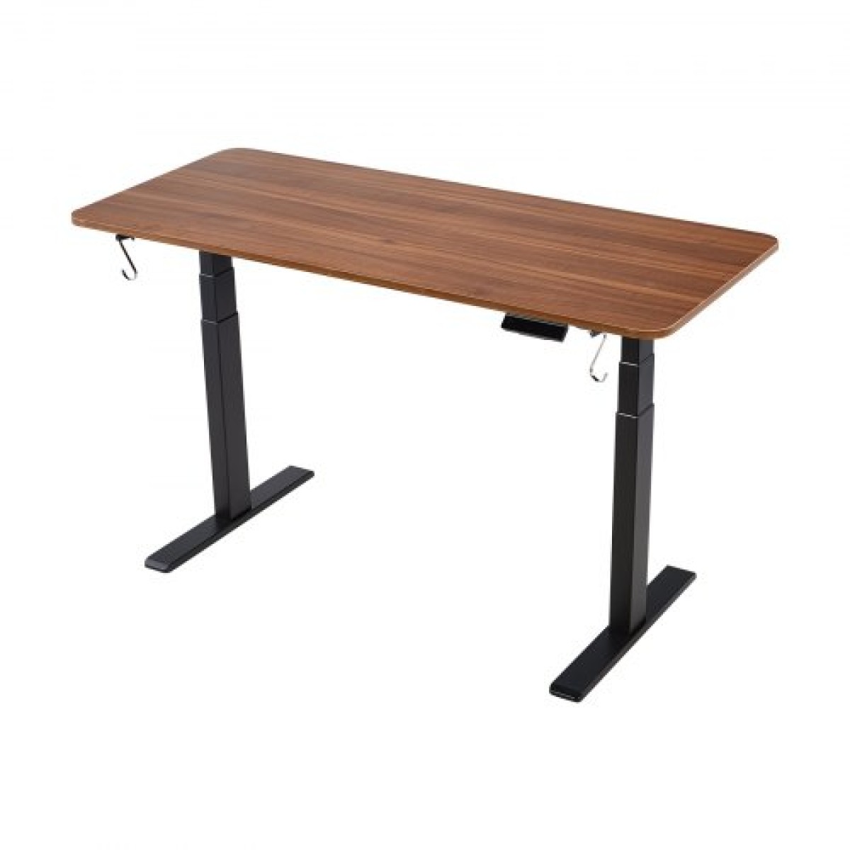 Πλαίσιο VEVOR Standing Desk Σκελετός διπλού κινητήρα, Ηλεκτρικό Ρυθμιζόμενο Μήκος επέκτασης 100-180 cm, 3 Ρυθμίσεις Ύψους Μνήμης Πόδια Τραπέζιου όρθιας στάσης, Επιτραπέζιο Riser Sit to Stand για Office Home Base Worksation, Μαύρο