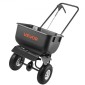 VEVOR Push Lawn Spreader, 3,6m Spreading Width, Broadcast Spreader με χωρητικότητα 36,3kg & 10 in All-Terrain ελαστικά, Walk-Behind Garden & Lawn Broadcast Spreaders for Seed Fertilizer, Salt Ice Melt