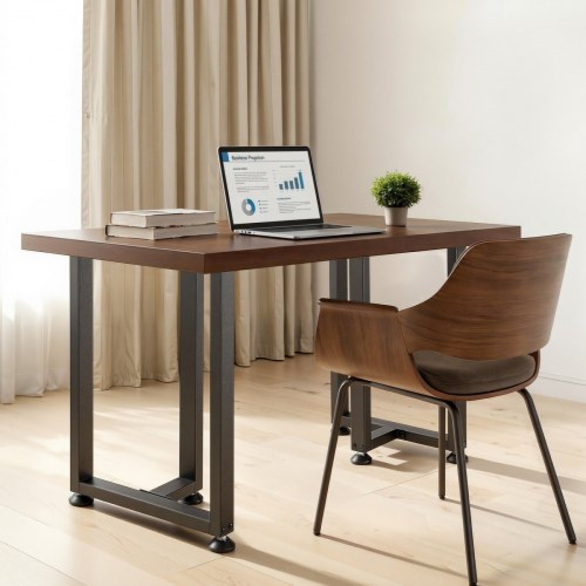 Επιτραπέζια πόδια VEVOR, 740 x 450 mm (Υ x Π) Τετράγωνα Πόδια επίπλων από χάλυβα σχήματος Τ, Αρθρωτή σχεδίαση, Εύκολη συναρμολόγηση, 1000 κιλά Μέγιστο φορτίο Βαρέως, για γραφείο στο σπίτι, τραπέζι φαγητού, πάγκος εργασίας, σετ 2, μαύρο